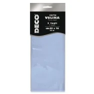 Carta Velina Deco CWR - 50x76 cm - 12283/12 (Azzurro Baby Conf. 5)