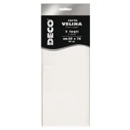 Carta Velina Deco CWR - 50x76 cm - 12283/01 (Bianco Conf. 5)