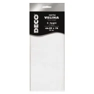 Carta Velina Deco CWR - 50x76 cm - 12295/01 (Bianco Perlato Conf. 5)
