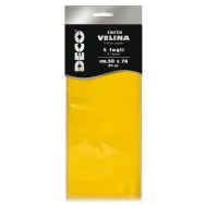 Carta Velina Deco CWR - 50x76 cm - 12283/02 (Giallo Conf. 5)