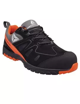 Scarpe Antinfortunistiche Brooklyn S3 Delta Plus - Numero 39 - BROOKS3NO39 (Nero e Arancione)