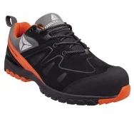 Scarpe Antinfortunistiche Brooklyn S3 Delta Plus - Numero 39 - BROOKS3NO39 (Nero e Arancione)