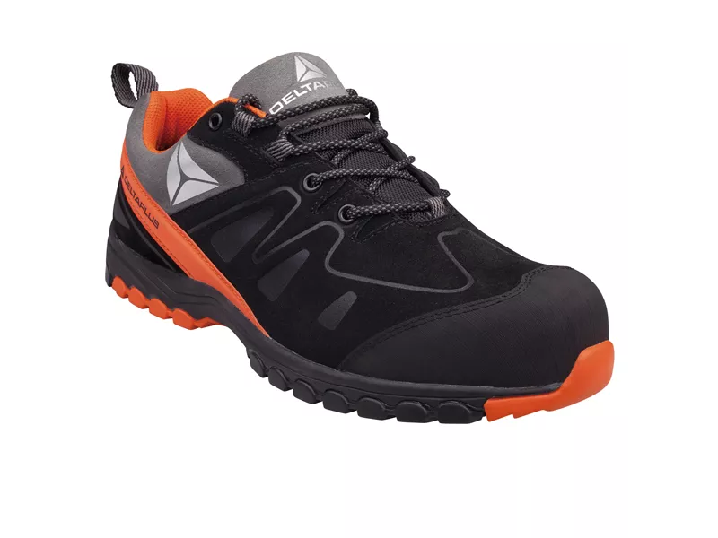 Scarpe Antinfortunistiche Brooklyn S3 Delta Plus - Numero 39 - BROOKS3NO39 (Nero e Arancione) Scarpe Antinfortunistiche Brooklyn S3 Delta Plus - Numero 39 - BROOKS3NO39 (Nero e Arancione)