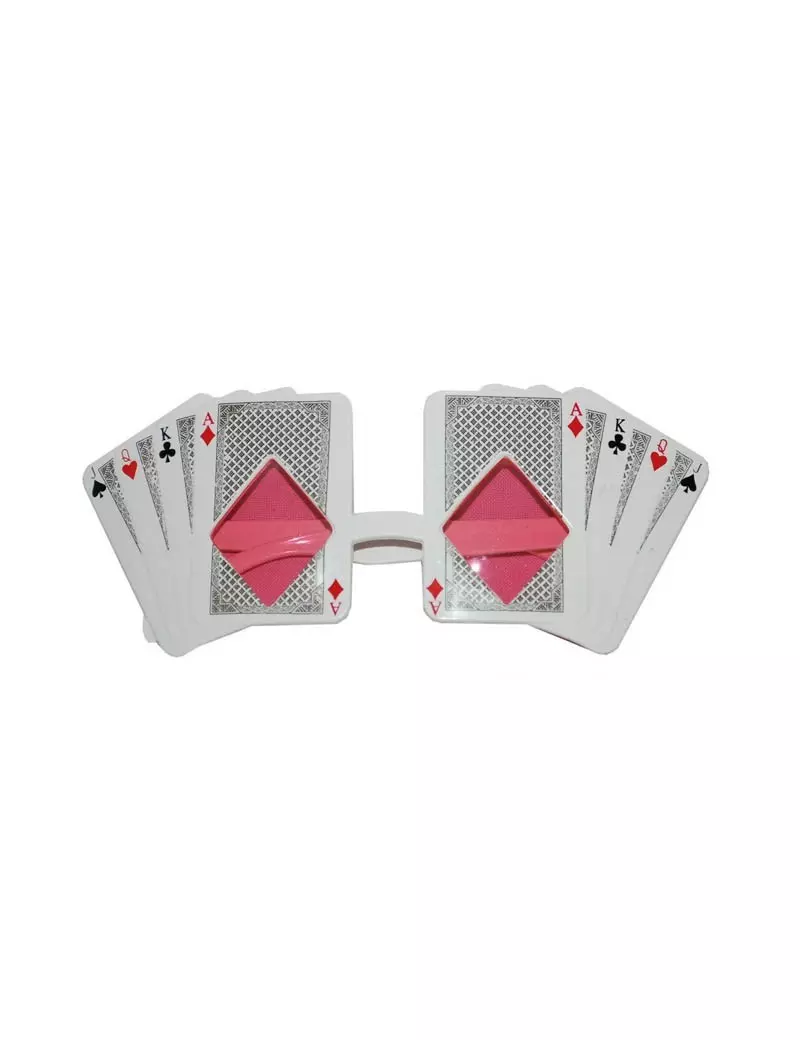 Occhiali Party Poker (Bianco) Occhiali Party Poker (Bianco)
