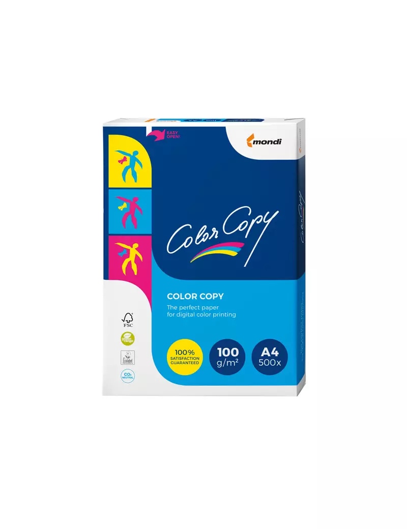 Carta Color Copy Mondi - A4 - 100 g - 6321 (Risma 500) Carta Color Copy Mondi - A4 - 100 g - 6321 (Risma 500)