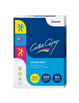 Carta Color Copy Mondi - A4 - 220 g - 6361 (Risma 250)