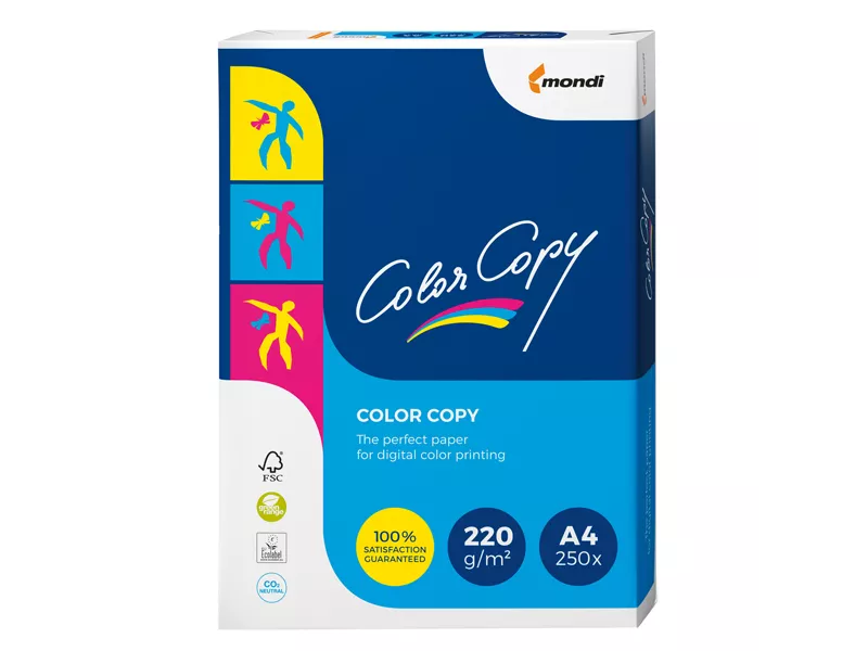 Carta Color Copy Mondi - A4 - 220 g - 6361 (Risma 250)