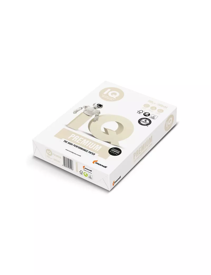 Carta IQ Premium Mondi - A4 - 120 g - 6031 (Risma 250) Carta IQ Premium Mondi - A4 - 120 g - 6031 (Risma 250)