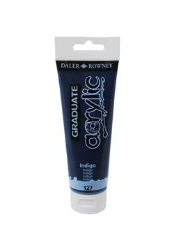 Colore Acrilico Fine Graduate Daler Rowney - 120 ml - D123120127 (Indigo Conf. 3)