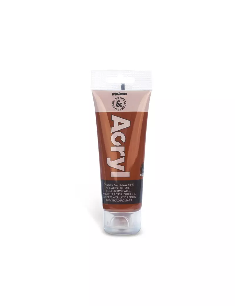 Colore Acrilico Acryl Primo Morocolor - 75 ml - 420TA75730 (Terra di Siena Bruciata)