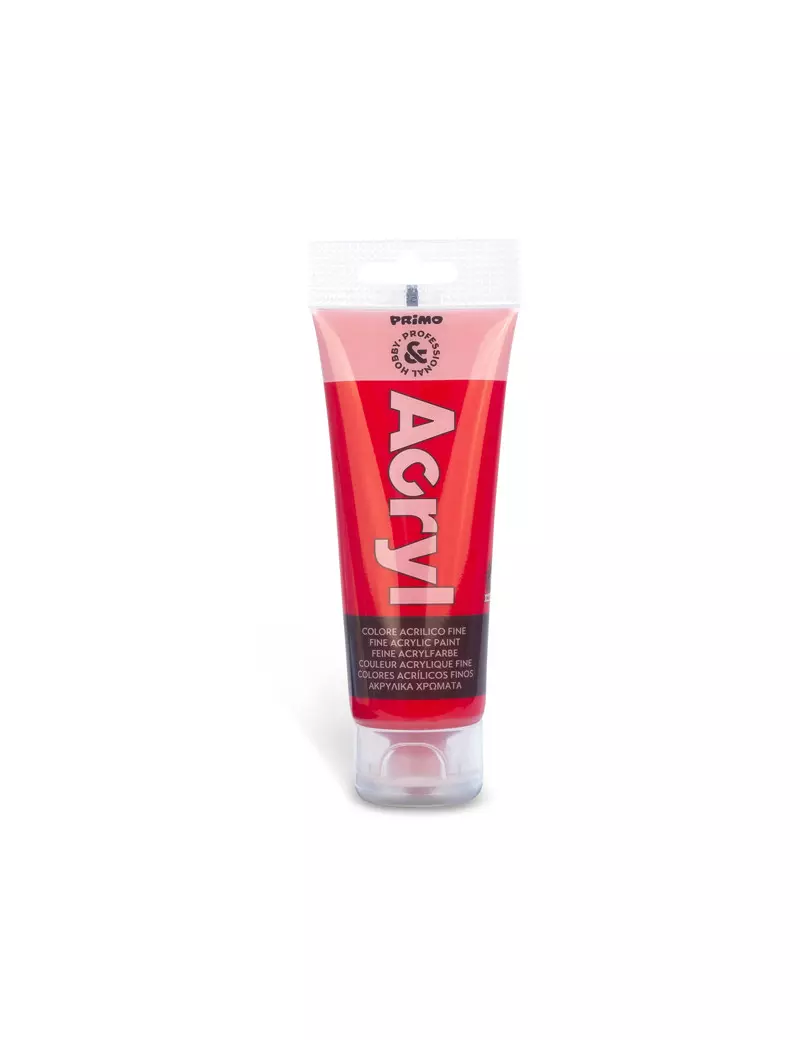 Colore Acrilico Acryl Primo Morocolor - 75 ml - 420TA75300 (Rosso Vermiglio)