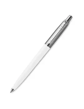 Penna a Sfera a Scatto Jotter Original Parker Media 2096874 Blu Fusto  Bianco 3026980968748