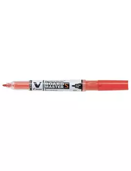 Marcatore per Lavagne V Board Master S Begreen Pilot - Punta Ultra Fine - 0,8 mm - 040377 (Rosso Conf. 10)