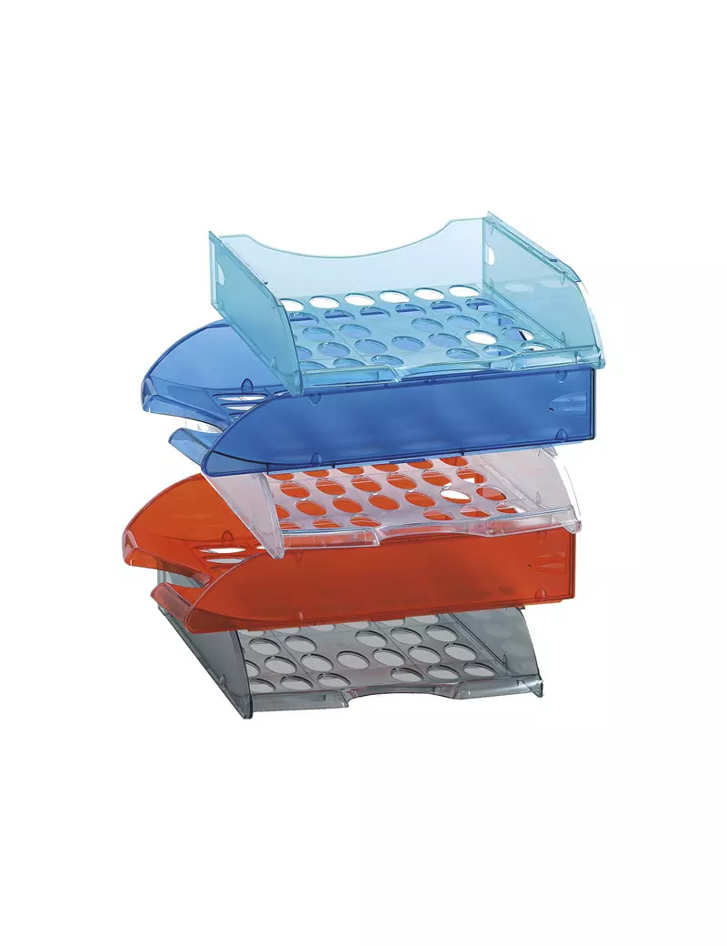 Vaschetta Portacorrispondenza Forata E040 Fellowes - E040TB (Blu) Vaschetta Portacorrispondenza Forata E040 Fellowes - E040TB (Blu)