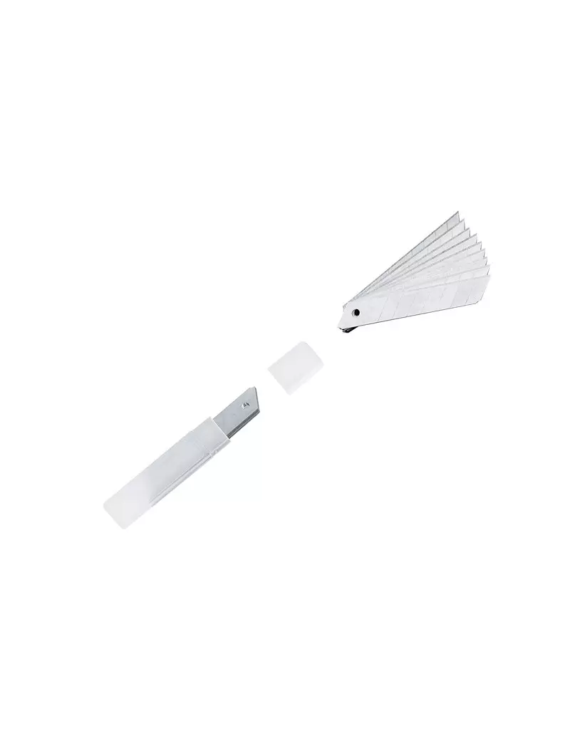 Lame di Ricambio per Cutter Lebez - 17 mm - MB-501 (Conf. 10) Lame di Ricambio per Cutter Lebez - 17 mm - MB-501 (Conf. 10)