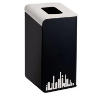 Gettacarte per Raccolta Differenziata Rubik Medial International - 80 Litri - 789293 (Bianco)