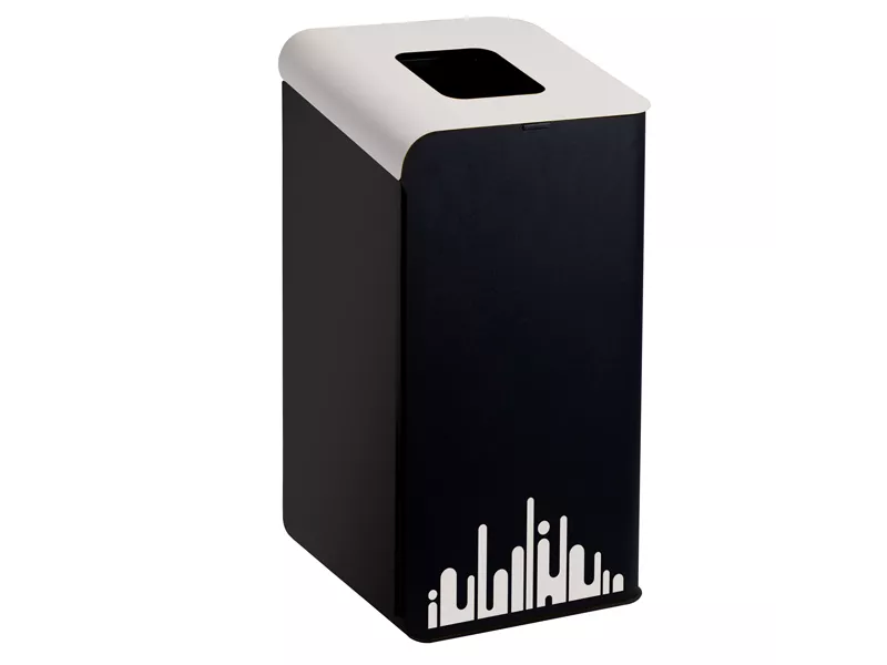 Gettacarte per Raccolta Differenziata Rubik Medial International - 80 Litri - 789293 (Bianco)
