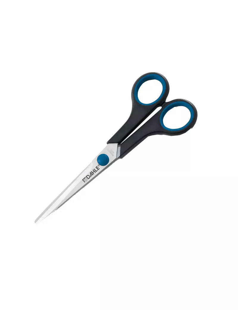 Forbici Comfort Grip Dahle - 18 cm - R054407 (Blu e Grigio) Forbici Comfort Grip Dahle - 18 cm - R054407 (Blu e Grigio)