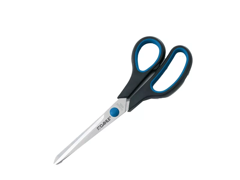 Forbici Comfort Grip Dahle - 20 cm - R054408 (Blu e Grigio)