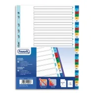 Separatori Numerici Favorit - A4 - 31 Tasti - 400132469 (Multicolor)