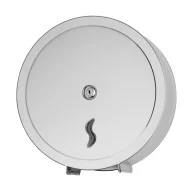 Dispenser per Carta Igienica Mini Jumbo Medial International - 26x12,7x26,5 cm - 105001 (Argento)