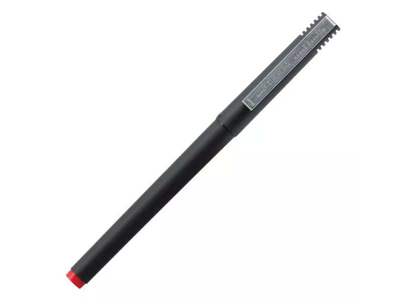Penna Roller Micro Uni-Ball - 0,5 mm - M-UB120-R (Rosso Conf. 12)