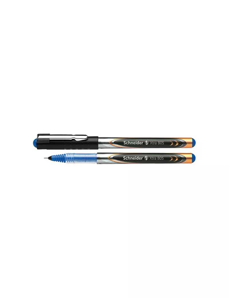 Penna Roller Xtra 805 Schneider - 0,5 mm - P008053 (Blu Conf. 10) Penna Roller Xtra 805 Schneider - 0,5 mm - P008053 (Blu Conf. 10)