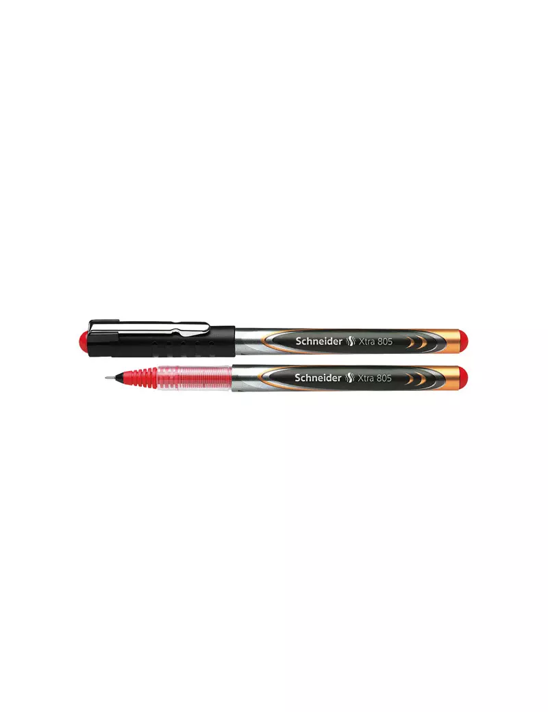 Penna Roller Xtra 805 Schneider - 0,5 mm - P008052 (Rosso Conf. 10) Penna Roller Xtra 805 Schneider - 0,5 mm - P008052 (Rosso Conf. 10)