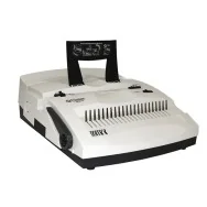 Rilegatrice Elettrica a Dorsi Plastici e Metallici EC21+4 Titanium - 20 Fogli - CB-3000 (Bianco e Nero)