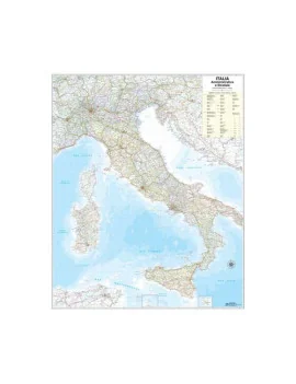 Carta Geografica Murale Belletti - 67x82 cm - M06PP/07 (Italia)