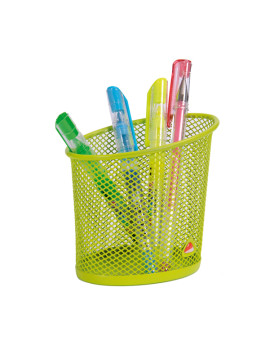 Portapenne in Rete Metallica Mesh Alba - MESHCUP/V (Verde)