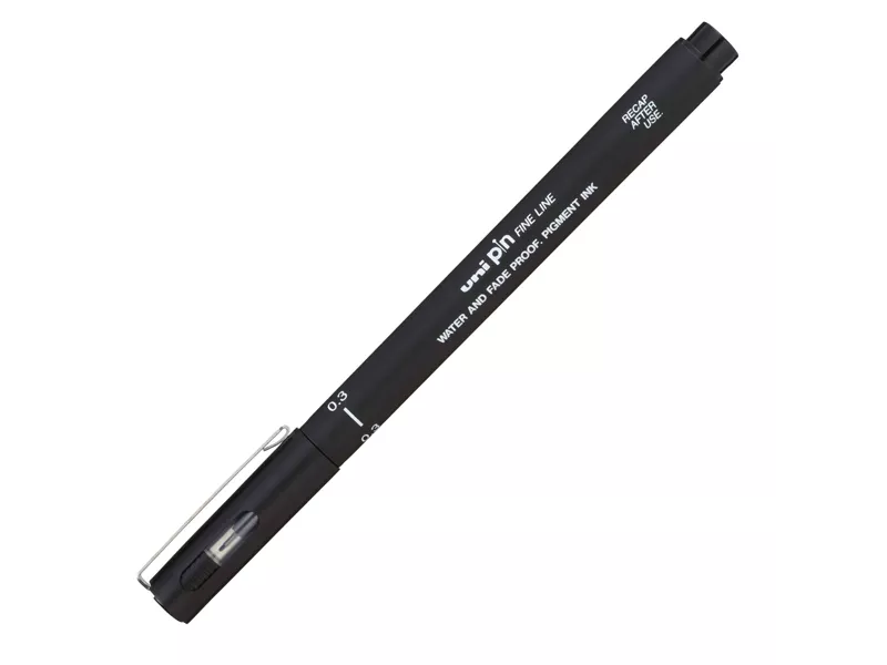 Fineliner Pin Uni-Ball - 0,3 mm - M-PIN103-N (Nero Conf. 12)