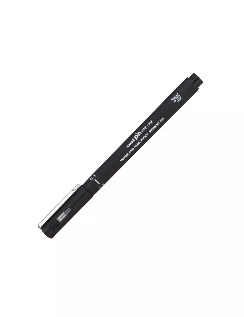 Fineliner Pin Uni-Ball - 0,3 mm - M-PIN103-N (Nero Conf. 12) Fineliner Pin Uni-Ball - 0,3 mm - M-PIN103-N (Nero Conf. 12)
