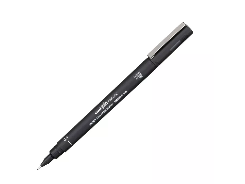 Fineliner Pin Uni-Ball - 0,2 mm - M-PIN102-N (Nero Conf. 12)