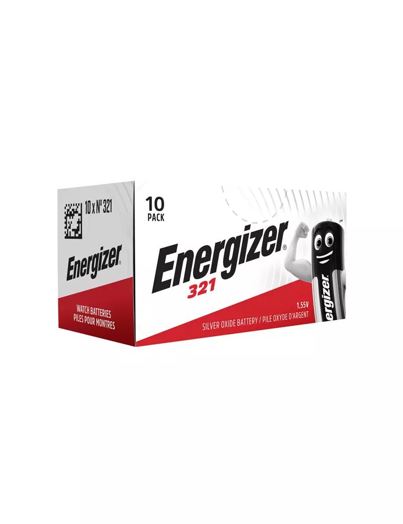 Pila Energizer Alkaline Power - Torcia D - 1,5 V - E300778700 (Conf. 10) Pila Energizer Alkaline Power - Torcia D - 1,5 V - E300778700 (Conf. 10)