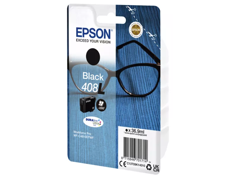 Cartuccia Originale Epson T09K140 408L (Ciano 36.9 ml)