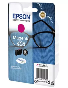 Cartuccia Originale Epson T09J340 408 (Magenta 14.7 ml)