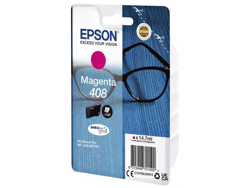 Cartuccia Originale Epson T09J340 408 (Magenta 14.7 ml)