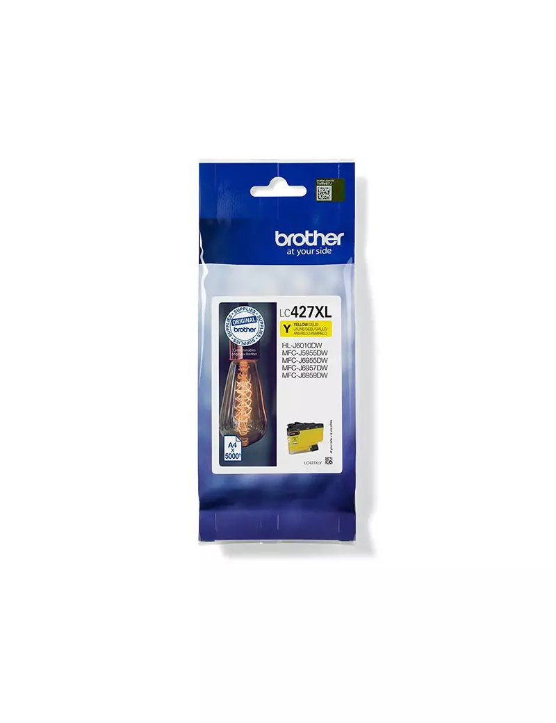 Cartuccia Originale Brother LC-427XLY (Giallo 5000 pagine) Cartuccia Originale Brother LC-427XLY (Giallo 5000 pagine)