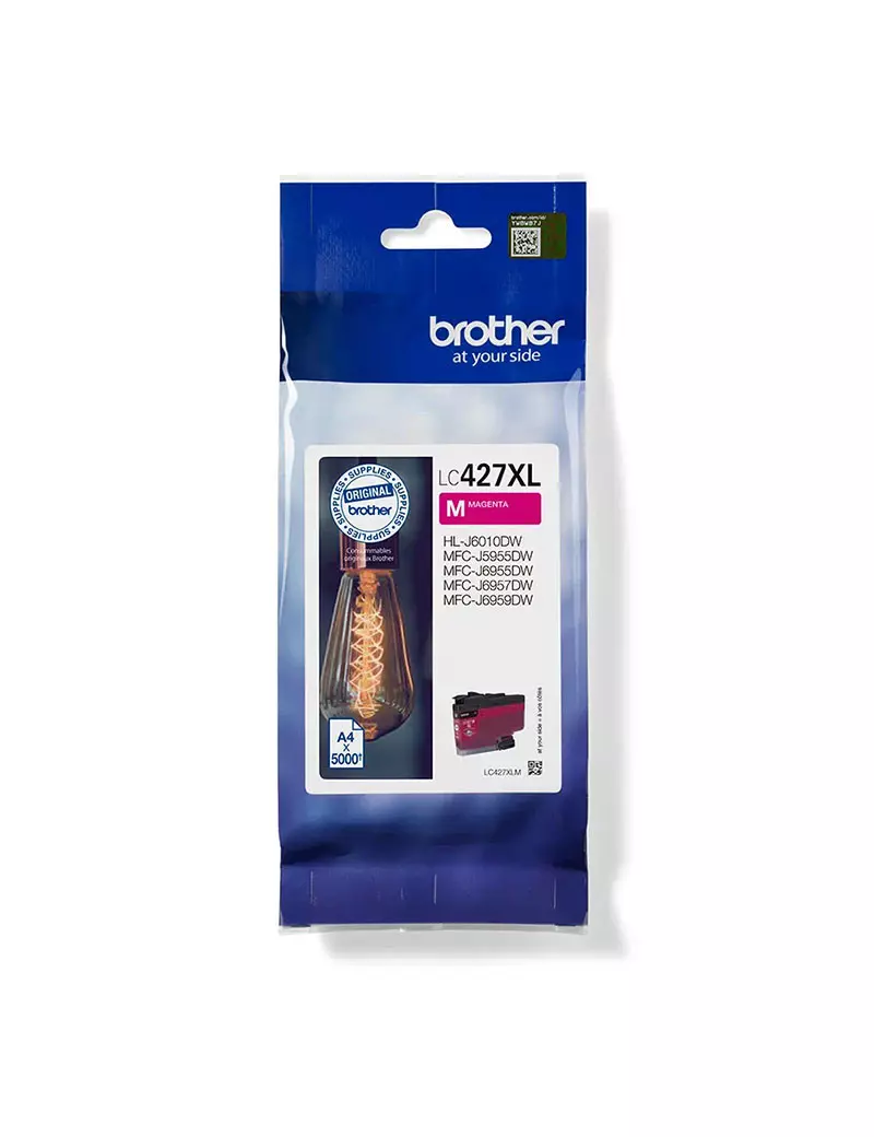 Cartuccia Originale Brother LC-427XLM (Magenta 5000 pagine)