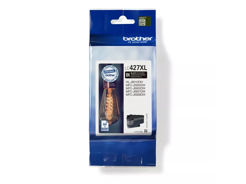 Cartuccia Originale Brother LC-427XLBK (Nero 6000 pagine)