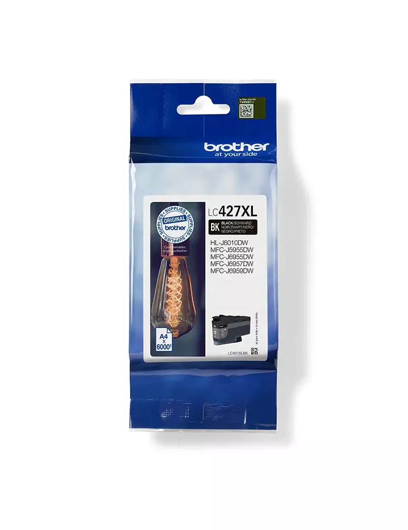 Cartuccia Originale Brother LC-427XLBK (Nero 6000 pagine) Cartuccia Originale Brother LC-427XLBK (Nero 6000 pagine)