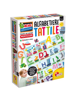 Alfabetiere Tattile Montessori Plus Lisciani - 72446
