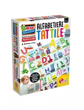 Alfabetiere Tattile Montessori Plus Lisciani - 72446