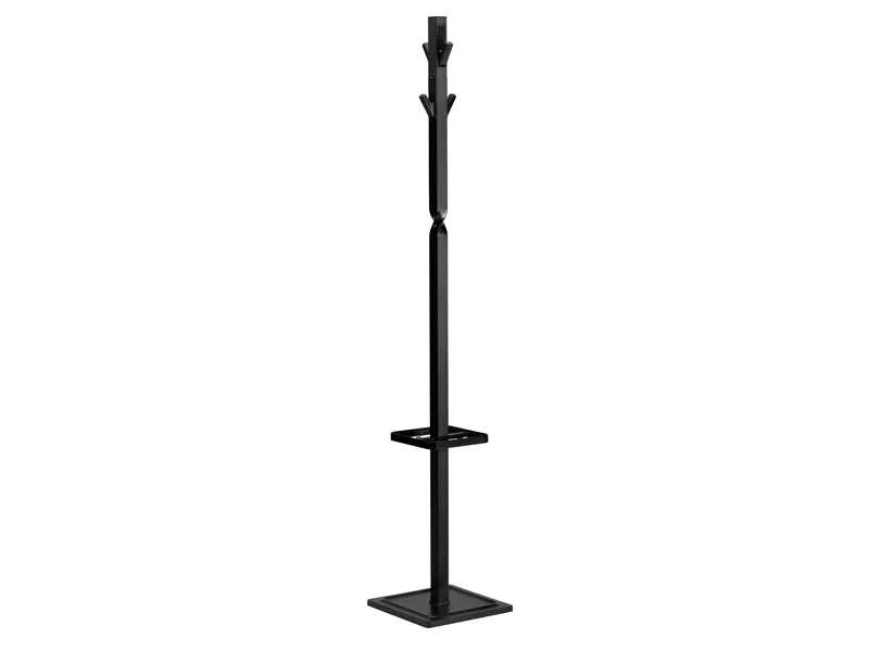 Appendiabiti da Terra con Portaombrelli Space Unisit - 8+4 Posti - 175 cm - APUSP/N (Nero)