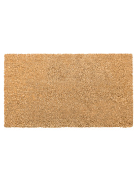 Zerbino in Cocco con Fondo in PVC Velcoc - 50x80 cm - ZV17GR5080 (Marrone)