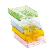 Vaschetta Portacorrispondenza Trasparent Colors Arda - TR25310V (Verde Trasparente Conf. 10)