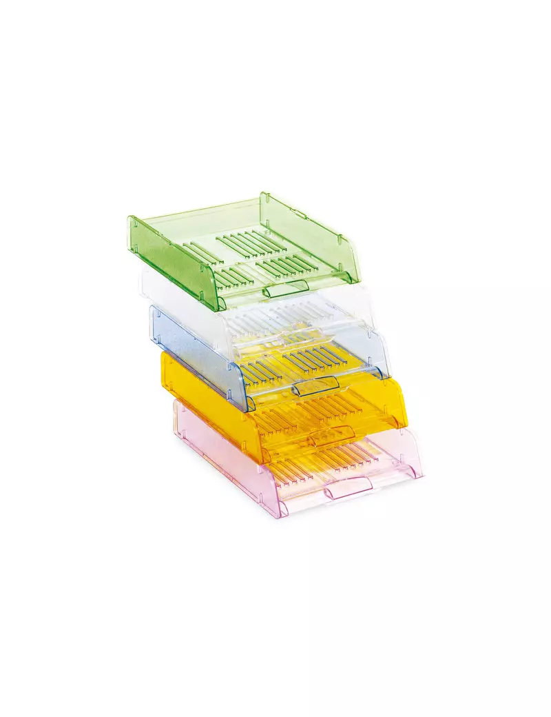 Vaschetta Portacorrispondenza Trasparent Colors Arda - TR25310V (Verde Trasparente Conf. 10) Vaschetta Portacorrispondenza Trasparent Colors Arda - TR25310V (Verde Trasparente Conf. 10)