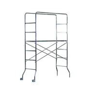 Trabattello in Acciaio Zincato Trio Marchetti - 130x60 cm - 20072 (Alluminio)