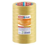 Nastro Adesivo Tesafilm Tesa - 15 mm x 66 m - 57207-00001-01 (Trasparente Conf. 10)